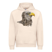 Sandshell American White Sea Eagle Head Urban Hoodie - LillyAllenDesigns