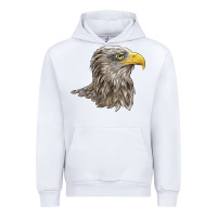White American White Sea Eagle Head Urban Hoodie - LillyAllenDesigns