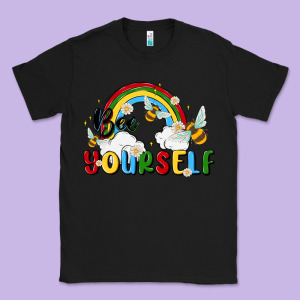 Bee Yourself Classic Tee Designed By Maliassmallbusiness