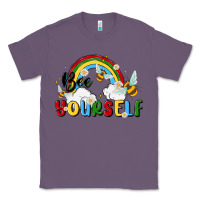 Lavender bee yourself Classic Tee - MaliasSmallBusiness