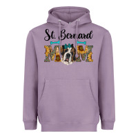 Lavender western st. bernard mom Heavyweight Hoodie - RanaPortraitStore