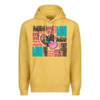 Antique Gold mini mini mini with hearts Premium Hoodie - AdoDesignShop