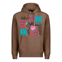 Chestnut mini mini mini with hearts Premium Hoodie - AdoDesignShop