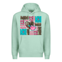 Seafoam mini mini mini with hearts Premium Hoodie - AdoDesignShop
