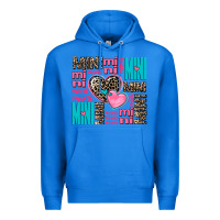 True Royal mini mini mini with hearts Premium Hoodie - AdoDesignShop
