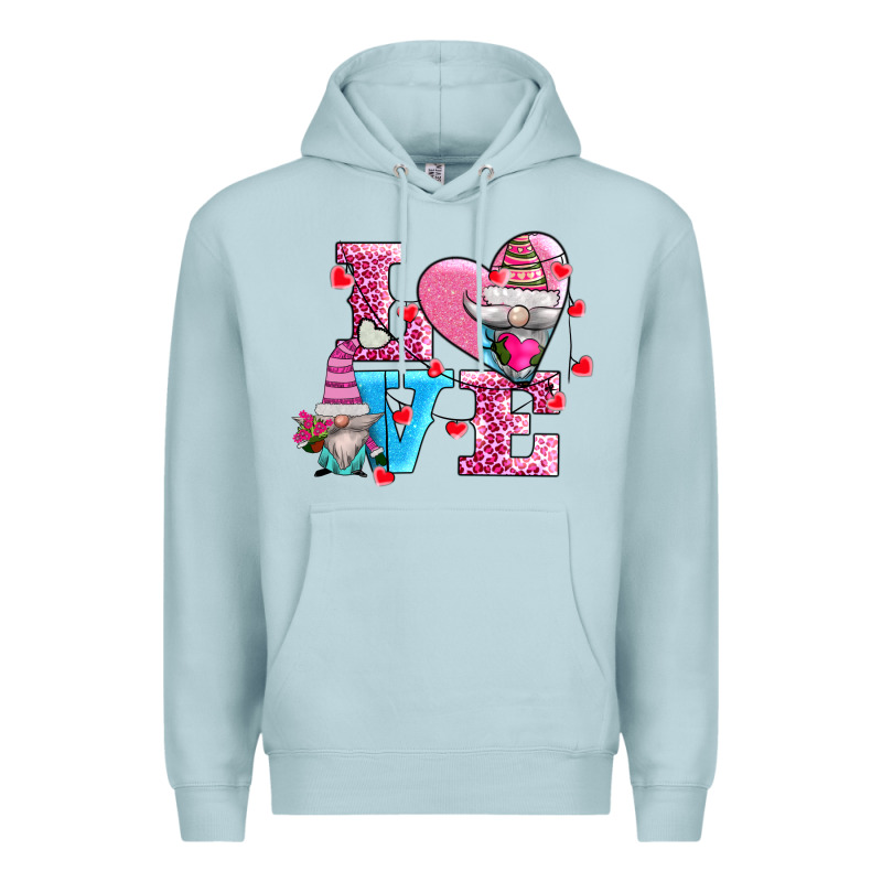 Love And Gnomes Premium Hoodie by AdoDesignShop | Teevron