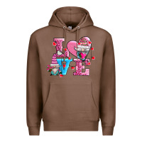 Chestnut love and gnomes Premium Hoodie - AdoDesignShop