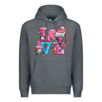 Rock love and gnomes Premium Hoodie - AdoDesignShop