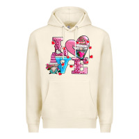 Tofu love and gnomes Premium Hoodie - AdoDesignShop