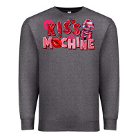 Charcoal Heather kiss machine Premium Sweatshirt - FaDigitalArtStudio
