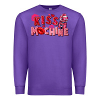 Purple kiss machine Premium Sweatshirt - FaDigitalArtStudio