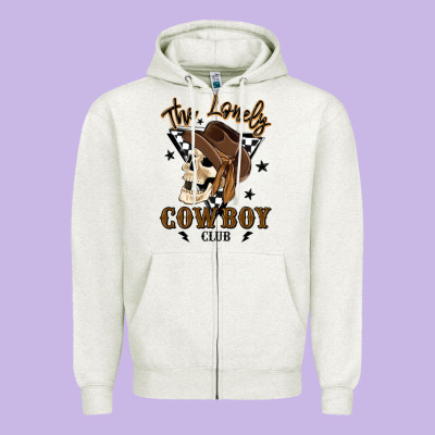 Zipper Hoodie the lonely cowboy club