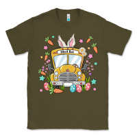 Army Green easter school bus Classic Tee - MaliasSmallBusiness