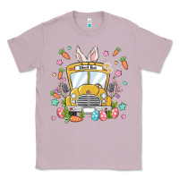 Lilac easter school bus Classic Tee - MaliasSmallBusiness
