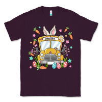 Plum easter school bus Classic Tee - MaliasSmallBusiness