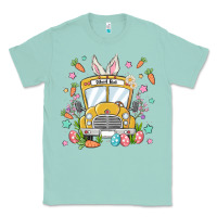 Seafoam easter school bus Classic Tee - MaliasSmallBusiness