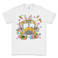 White easter school bus Classic Tee - MaliasSmallBusiness