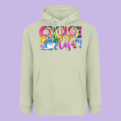 Cruise Life Heavyweight Hoodie Designed By Texasbilliewilder
