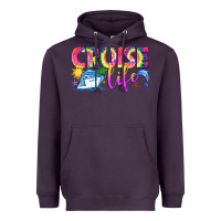 Plum cruise life Heavyweight Hoodie - texasbilliewilder