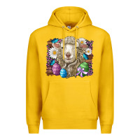Lemon easter sheep eggs butterfly daisys leopard glitter wooden Premium Hoodie - Artiststas