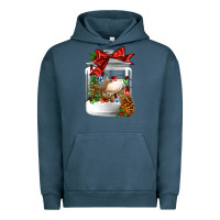 Pigment Midnight Navy Christmas cookie jar Urban Hoodie - Jasminsmagicworld