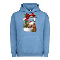 Pigment Pebble Blue Christmas cookie jar Urban Hoodie - Jasminsmagicworld