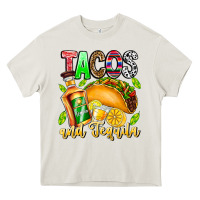 Tacos And Tequila Heavy Core Tee | Teevron