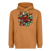 Meerkat Cherry sunflower Heavyweight Hoodie - texasbilliewilder