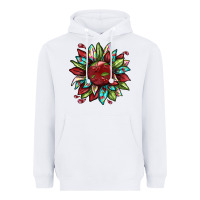 Cherry Sunflower Heavyweight Hoodie | Teevron