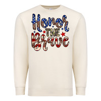 Sandshell Honor the brave Premium Sweatshirt - Neo Western