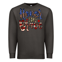 Smoke Honor the brave Premium Sweatshirt - Neo Western