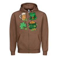 Chestnut pot of gold Zipper Hoodie - MaliasSmallBusiness