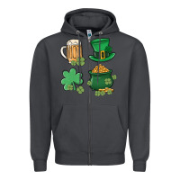 Smoke pot of gold Zipper Hoodie - MaliasSmallBusiness