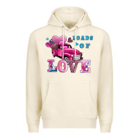 Tofu loads of love wıth truck Premium Hoodie - AdoDesignShop