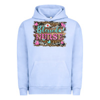 Pigment Grape Ice blessed nurse Urban Hoodie - BarkalooDesign