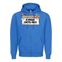 True Royal proud ally Zipper Hoodie - MaliasSmallBusiness