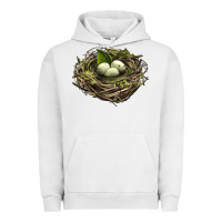 Pigment Lunar Rock Bird Nest With Eggs Urban Hoodie - LillyAllenDesigns