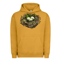 Pigment Peanut Butter Bird Nest With Eggs Urban Hoodie - LillyAllenDesigns