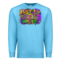 Ocean Blue just bead it Premium Sweatshirt - FaDigitalArtStudio