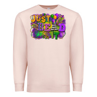 Pale Pink just bead it Premium Sweatshirt - FaDigitalArtStudio