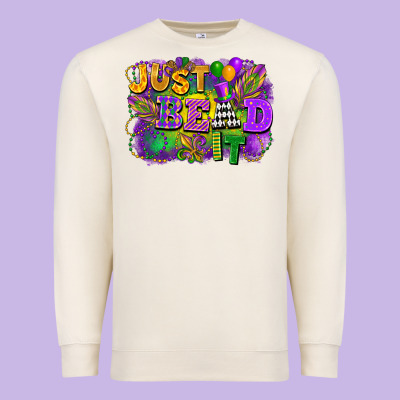 Just Bead It Premium Sweatshirt Designed By Fadigitalartstudio
