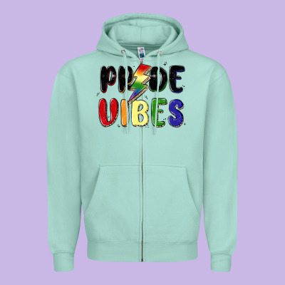 Zipper Hoodie pride vibes
