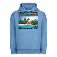 Pigment Pebble Blue christmas cookie jar Urban Hoodie - Jasminsmagicworld