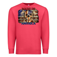 Cardinal Made in America 4th of july Premium Sweatshirt - CowGirlArtShop