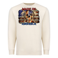 Sandshell Made in America 4th of july Premium Sweatshirt - CowGirlArtShop