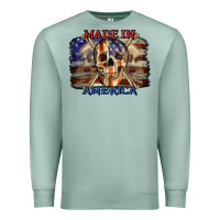 Made In America 4th Of July Premium Sweatshirt | Teevron