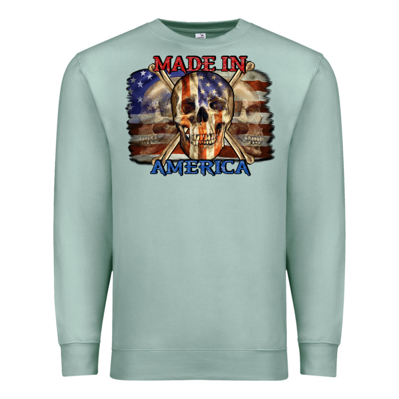 Made In America 4th Of July Premium Sweatshirt by CowGirlArtShop | Teevron