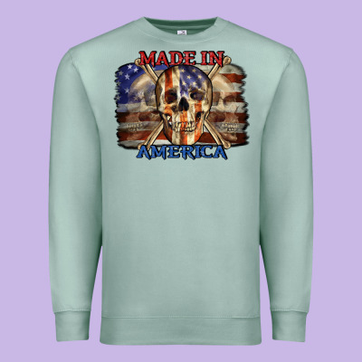 Made In America 4th Of July Premium Sweatshirt Designed By Cowgirlartshop