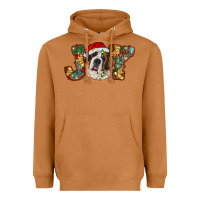Meerkat Saint Bernard Christmas joy, Heavyweight Hoodie - RanaPortraitStore