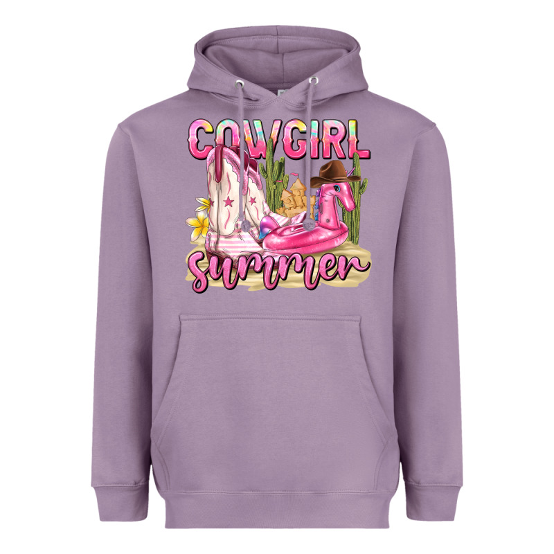 Cowgirl Summer Heavyweight Hoodie by texasbilliewilder | Teevron